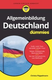 Allgemeinbildung Deutschland für Dummies - Cover