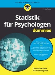 Statistik für Psychologen für Dummies - Cover