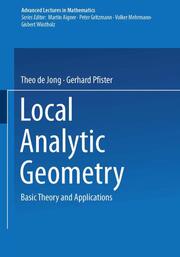 Local Analytic Geometry - Cover