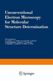 Unconventional Electron Microscopy for Molecular Structure Determination