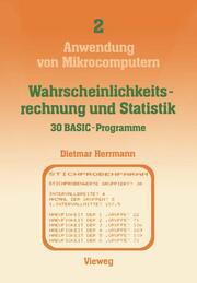 Wahrscheinlichkeitsrechnung und Statistik - 30 BASIC-Programme