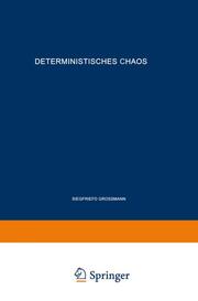 Deterministisches Chaos.Experimente in der Mathematik - Cover