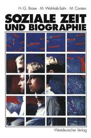 Soziale Zeit und Biographie - Cover