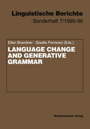 Language Change and Generative Grammar - Cover