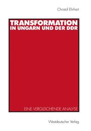 Transformation in Ungarn und der DDR - Cover