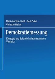 Demokratiemessung - Cover