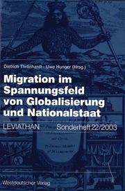 Migration im Spannungsfeld von Globalisierung und Nationalstaat - Cover