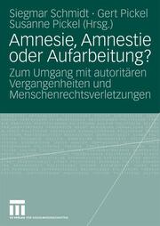 Amnesie, Amnestie oder Aufarbeitung? - Cover