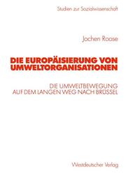 Die Europäisierung von Umweltorganisationen - Cover