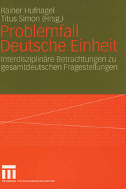 Problemfall Deutsche Einheit - Cover