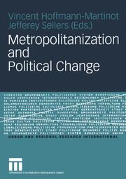 Metropolitanization and Political Change
