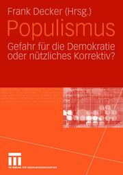 Populismus - Cover