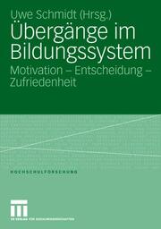 Übergänge im Bildungssystem - Cover