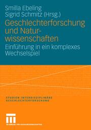 Geschlechterforschung und Naturwissenschaften - Cover