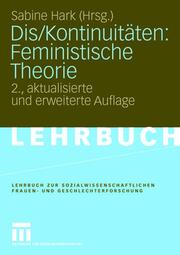 Dis/Kontinuitäten: Feministische Theorie - Cover