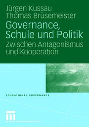 Governance, Schule und Politik - Cover