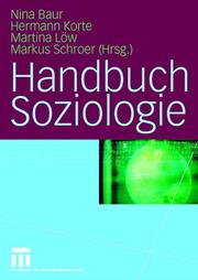 Handbuch Soziologie - Cover