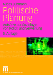 Politische Planung - Cover