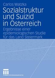 Sozialstruktur und Suizid in Österreich - Cover