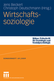 Wirtschaftssoziologie - Cover