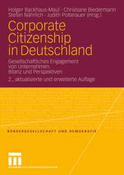 Corporate Citizenship in Deutschland - Cover