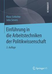 Einführung in die Arbeitstechniken der Politikwissenschaft - Cover