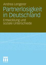 Partnerlosigkeit in Deutschland - Cover