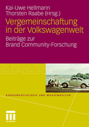 Vergemeinschaftung in der Volkswagenwelt - Cover