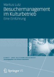 Besuchermanagement im Kulturbetrieb - Cover