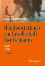 Handwörterbuch zur Gesellschaft Deutschlands - Cover