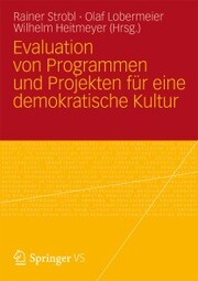 Evaluation von Programmen und Projekten für eine demokratische Kultur - Cover
