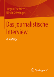 Das journalistische Interview - Cover