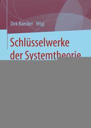 Schlüsselwerke der Systemtheorie - Cover