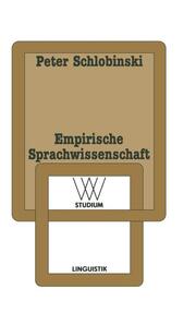 Empirische Sprachwissenschaft - Cover