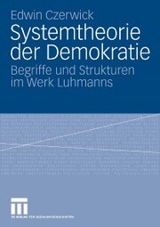 Systemtheorie der Demokratie - Cover