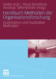 Handbuch Methoden der Organisationsforschung - Abbildung 1