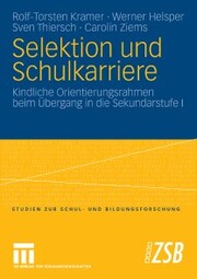 Selektion und Schulkarriere - Cover