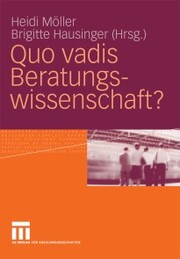 Quo vadis Beratungswissenschaft? - Cover