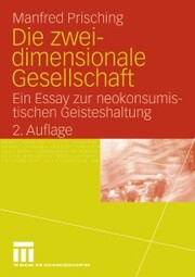 Die zweidimensionale Gesellschaft - Cover