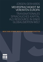Mehrsprachigkeit im vereinten Europa - Cover
