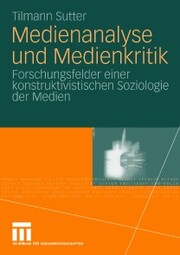 Medienanalyse und Medienkritik - Cover