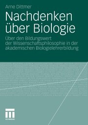 Nachdenken über Biologie - Cover