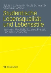 Studentische Lebensqualität und Lebensstile - Cover