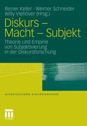 Diskurs - Macht - Subjekt - Cover