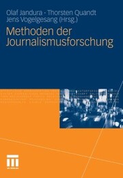Methoden der Journalismusforschung - Cover