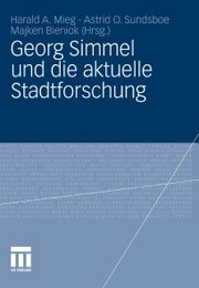 Georg Simmel und die aktuelle Stadtforschung - Cover