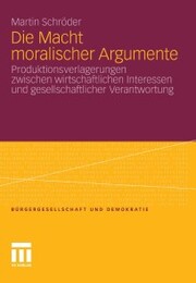 Die Macht moralischer Argumente - Cover
