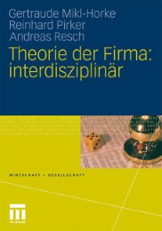 Theorie der Firma: interdisziplinär - Abbildung 1