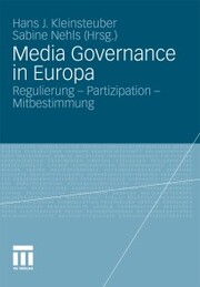 Media Governance in Europa - Cover