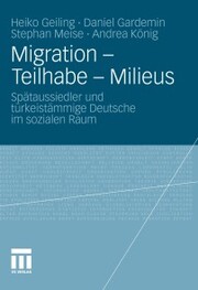 Migration - Teilhabe - Milieus - Cover